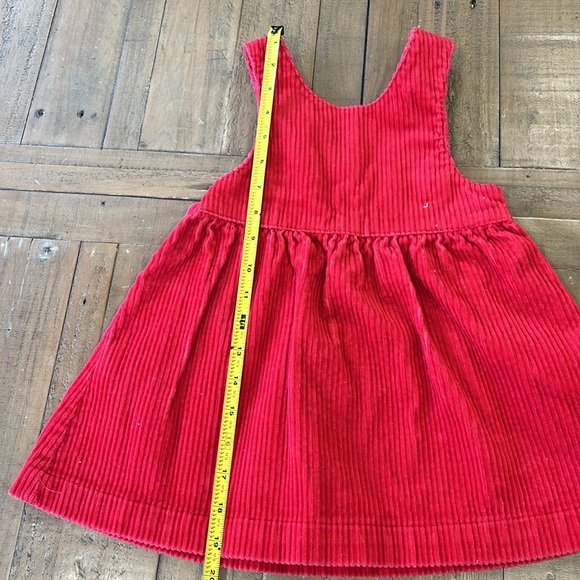 Vintage carters Gymboree Red Corduroy Jumper and turtleneck - Picture 6 of 15